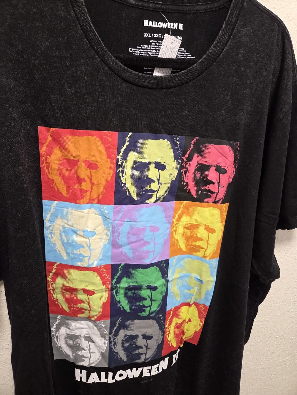 Halloween II Black Graphic Movie Tee - Picture 4 of 4